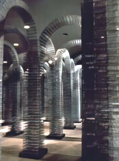 Córdoba installation at the CUNY Graduate Center